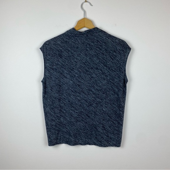 Theory Woodsen Cowl Neck Sleeveless Shell - Picture 2 of 5